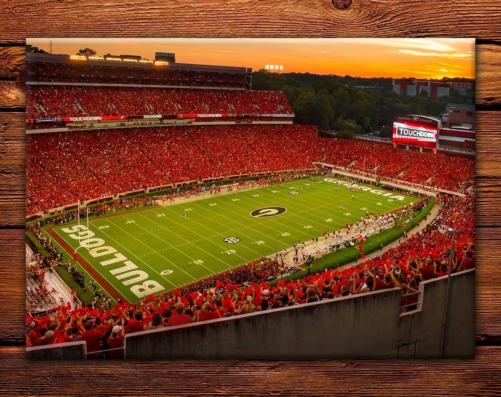 Sanford Stadium Redout 2.5"x3.5" Fridge Magnet - Wholesale - WRIGHT PHOTO