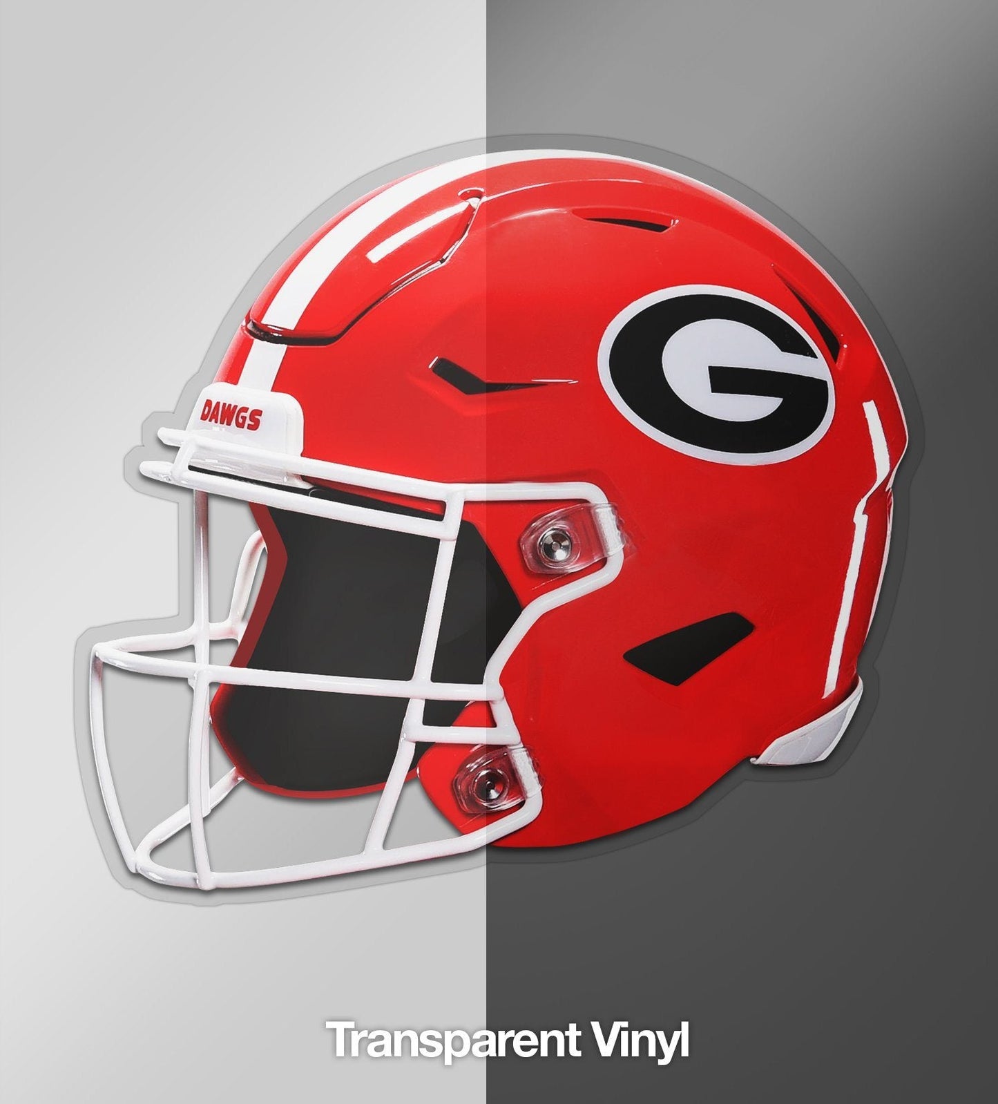 Football Helmet - 4" Die Cut Premium UV Vinyl Photo Sticker Decal - Wholesale - WRIGHT PHOTO