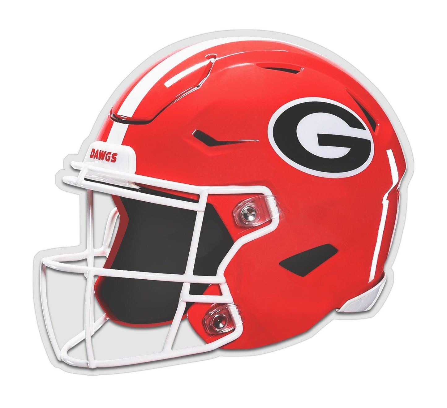 Football Helmet - 4" Die Cut Premium UV Vinyl Photo Sticker Decal - Wholesale - WRIGHT PHOTO