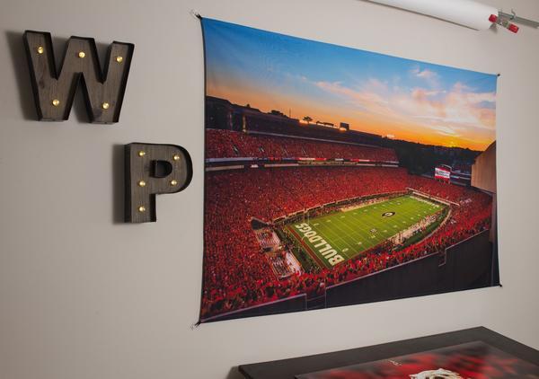 Sanford Stadium Redout Tapestry Wall Art - 2XL - Wholesale - Wright Photo