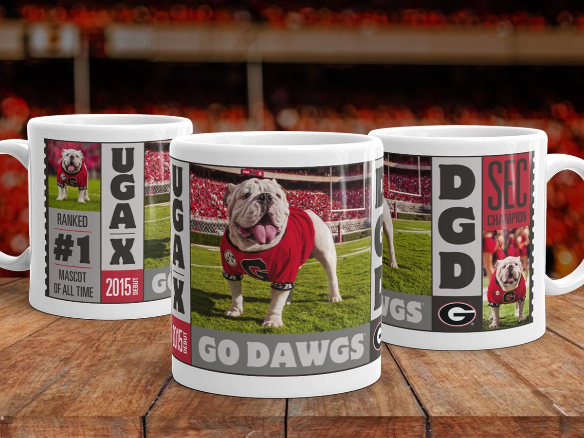 UGA X Mascot Victory Mug - Photo Coffee Mug - Wholesale - WRIGHT PHOTO