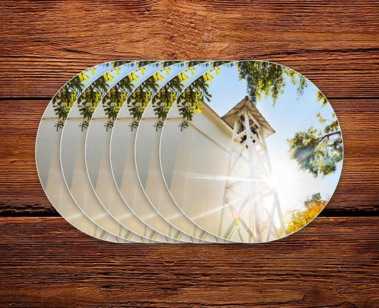 Chapel Bell 3" Circle Mini Sticker - Wholesale Display Refills - WRIGHT PHOTO